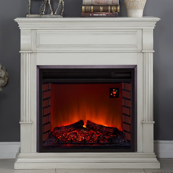 Duluth Forge EL1350-2-AW $399.99 Full Size Electric Fireplace - Remote